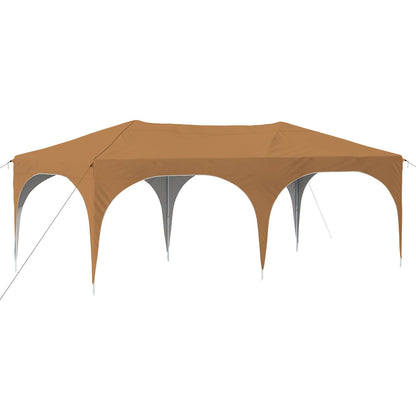 Tenda per feste a pop-up 575 x 288 x 245 cm Beige