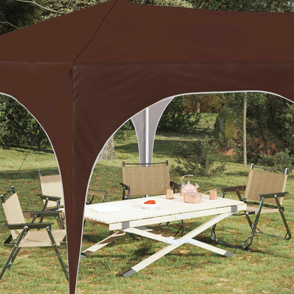 Tenda per feste a pop-up Marrone 575 x 288 x 245 cm | homemem39