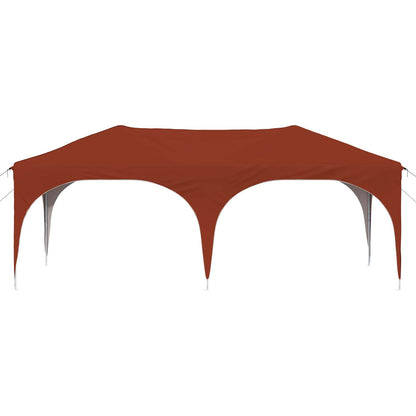 Tenda per feste a pop-up 575 x 288 x 245 cm Terracotta