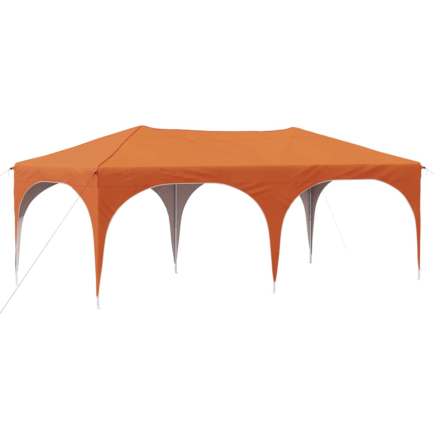 Tenda per feste a pop-up 575 x 288 x 245 cm Arancione