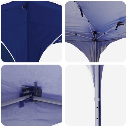 Tenda per feste a pop-up Blu 575 x 288 x 245 cm Tessuto Oxford | homemem39