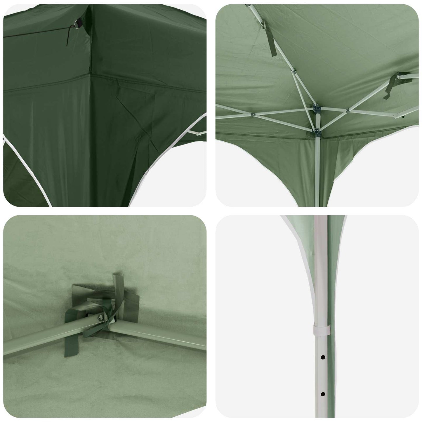Tenda per feste a pop-up Verde 575 x 288 x 245 cm | homemem39