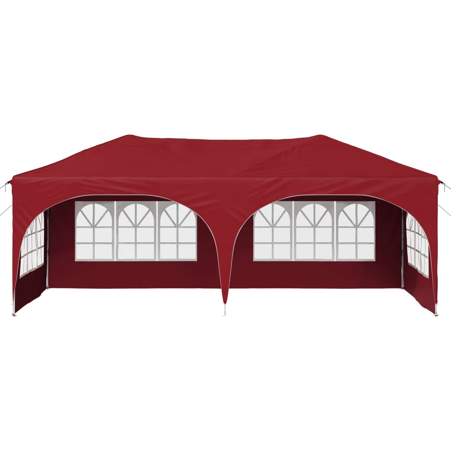 Tenda per feste a pop-up 575 x 288 x 245 cm Borgogna