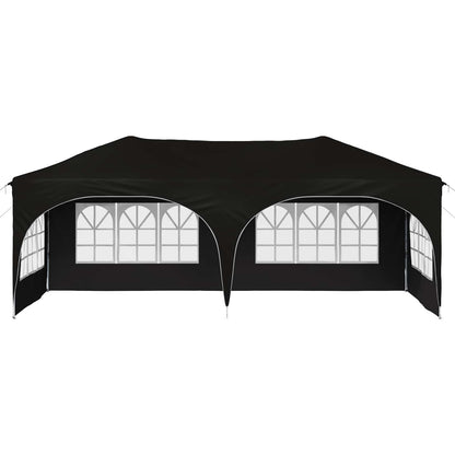 Tenda per feste a pop-up 575 x 288 x 245 cm Nero Tessuto Oxford