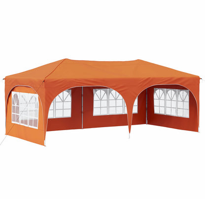Tenda per feste a pop-up 575 x 288 x 245 cm Arancione