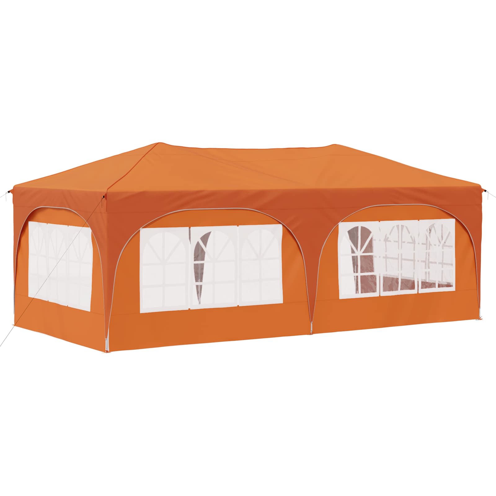 Tenda per feste a pop-up Arancione 575 x 288 x 245 cm | homemem39