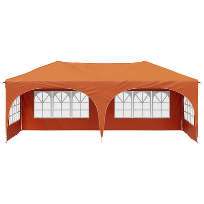Tenda per feste a pop-up 575 x 288 x 245 cm Arancione