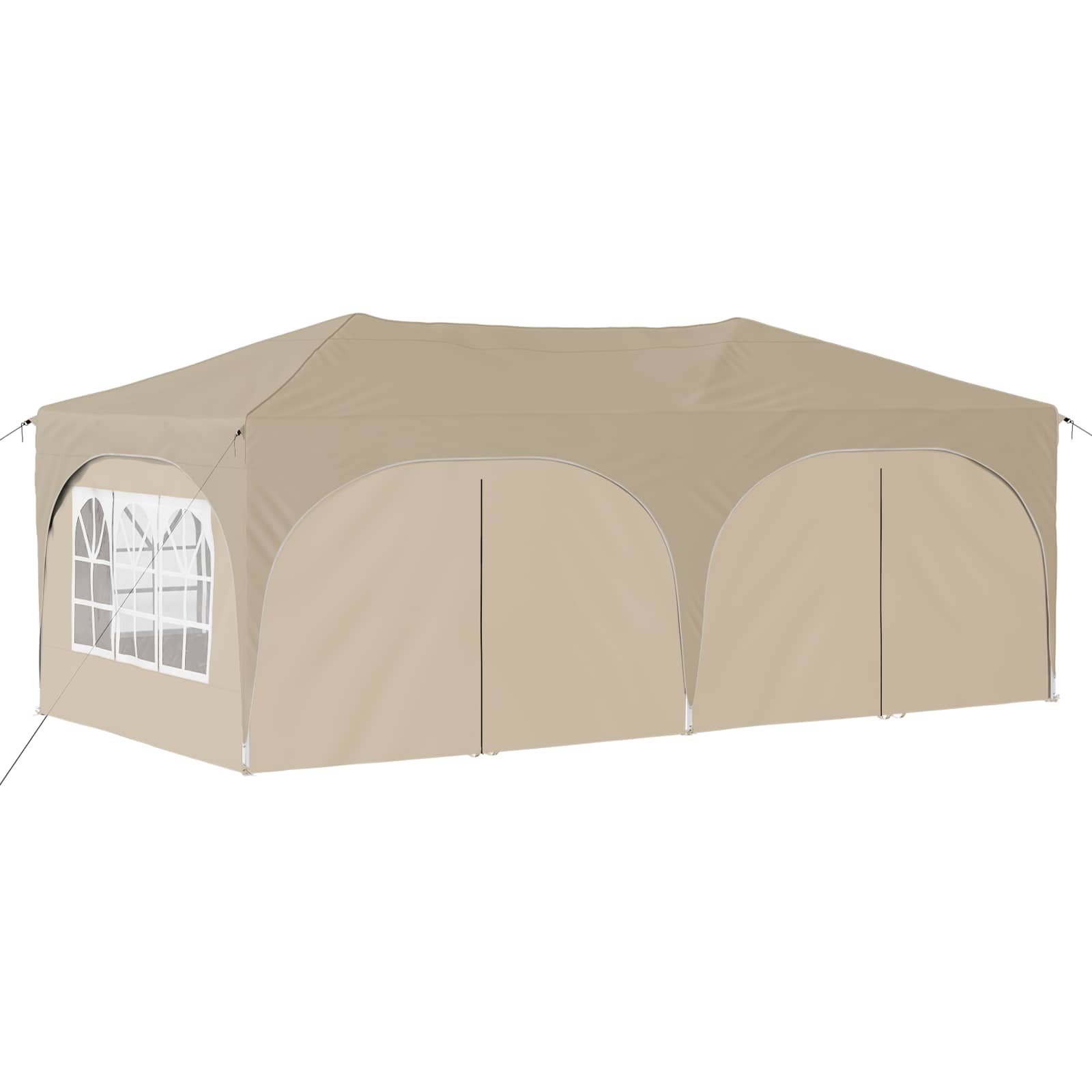Tenda per feste a pop-up Crema 575 x 288 x 245 cm | homemem39