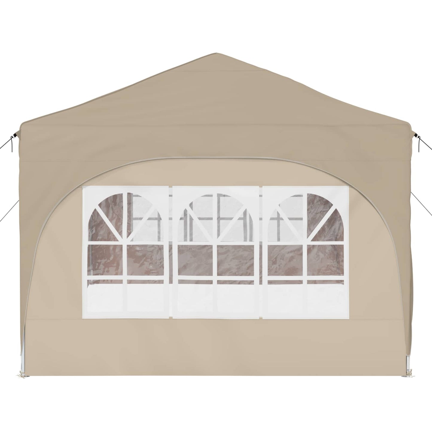 Tenda per feste a pop-up 575 x 288 x 245 cm Crema