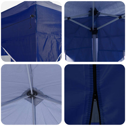 Tenda per feste a pop-up 575 x 288 x 245 cm Blu Tessuto Oxford