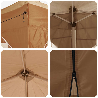 Tenda per feste a pop-up 575 x 288 x 245 cm Beige