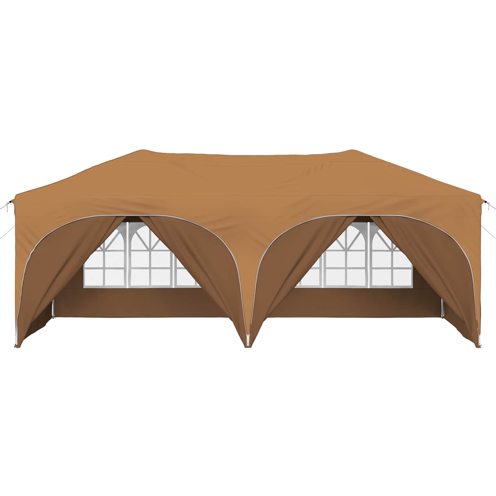 Tenda per feste a pop-up Beige 575 x 288 x 245 cm | homemem39