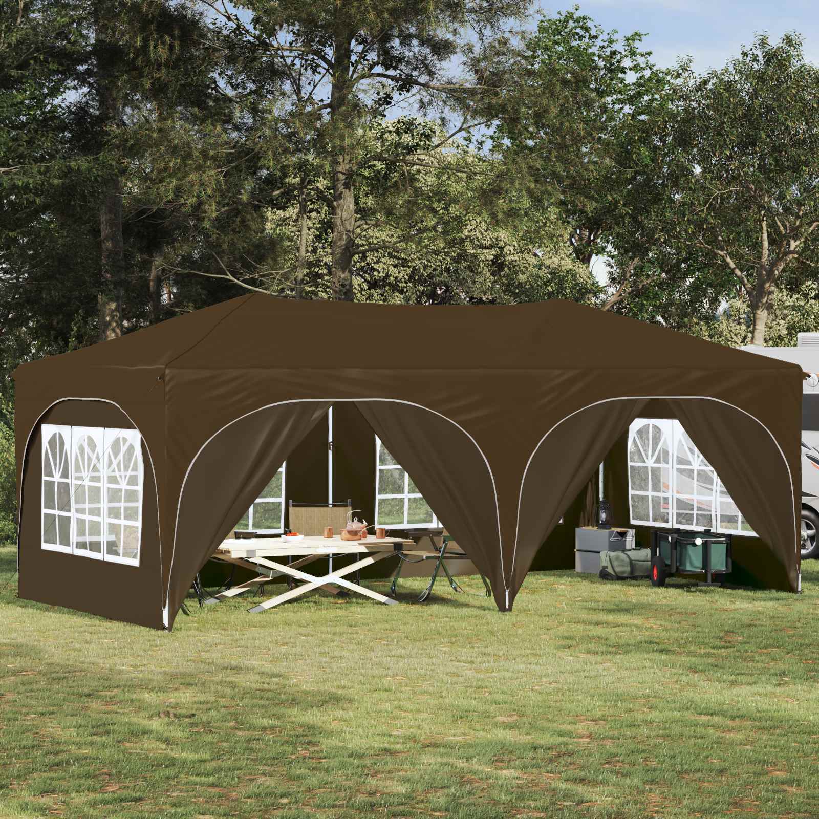 Tenda per feste a pop-up Talpa 575 x 288 x 245 cm | homemem39