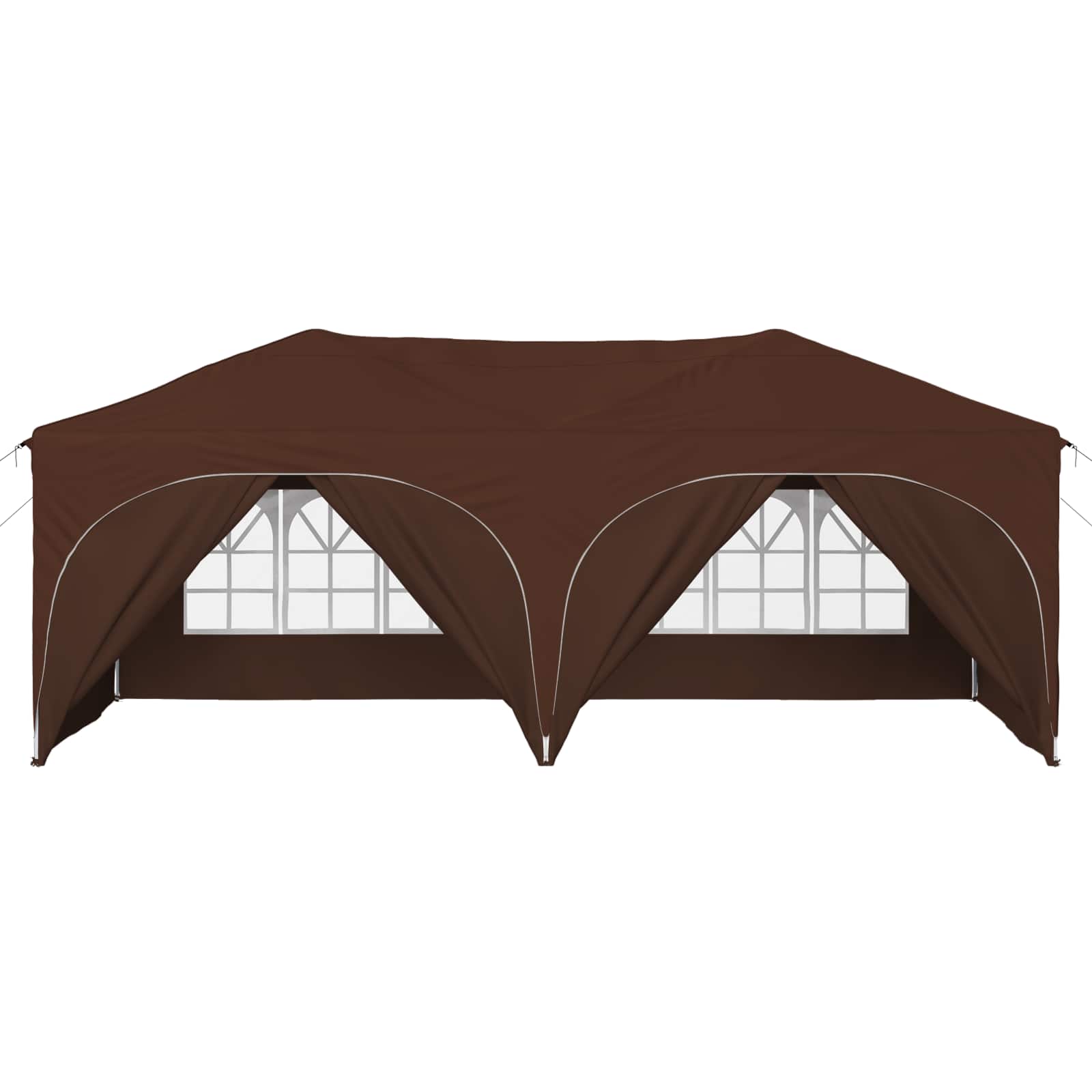 Tenda per feste a pop-up Marrone 575 x 288 x 245 cm | homemem39