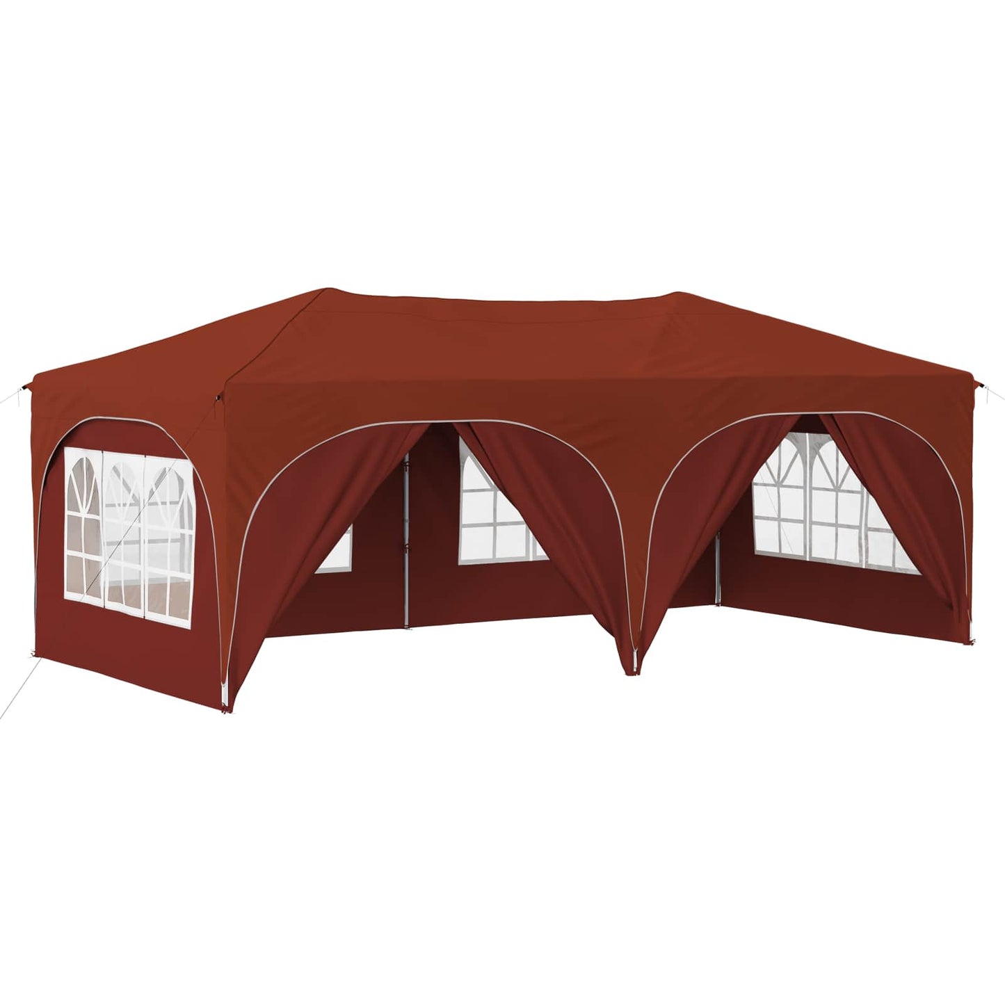 Tenda per feste a pop-up 575 x 288 x 245 cm Terracotta