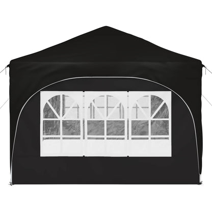 Tenda per feste a pop-up 575 x 288 x 245 cm Nero Tessuto Oxford