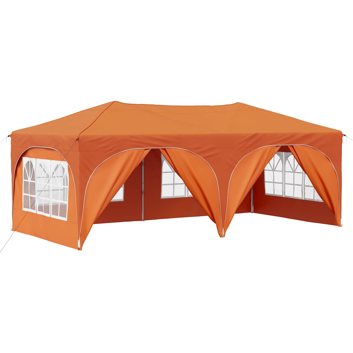 Tenda per feste a pop-up 575 x 288 x 245 cm Arancione