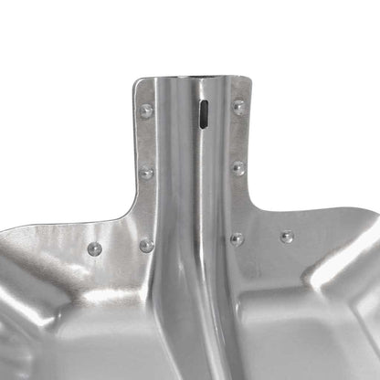 Testa di Pala 4 pcs Argento 45 x 38 cm Alluminio | homemem39