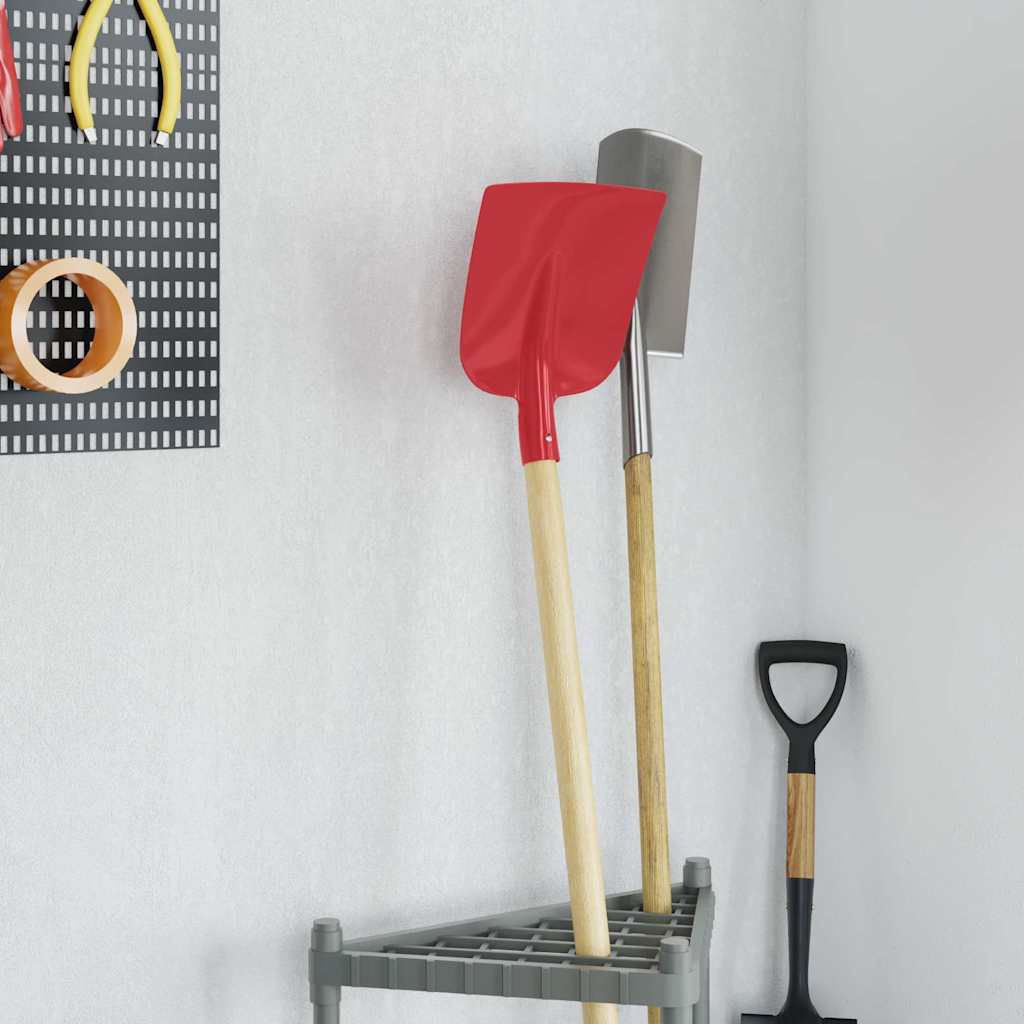Testa di Pala Rosso 32 x 24,5 cm Acciaio verniciato a polvere | homemem39