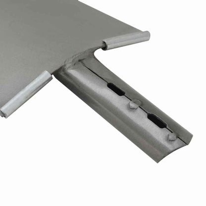 Testa di Pala Argento 43 x 17 cm Acciaio verniciato a polvere | homemem39