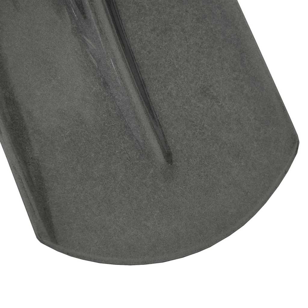 Testa di Pala Argento 33 x 21 cm Acciaio verniciato a polvere | homemem39