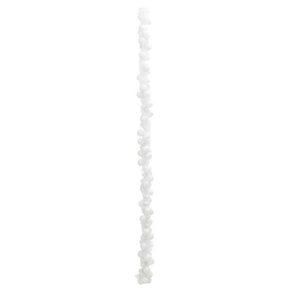 Ghirlanda di Palline di Natale Bianco 186 cm Polistirolo | homemem39