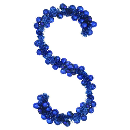 Ghirlanda di Palline di Natale Blu 186 cm Polistirolo | homemem39