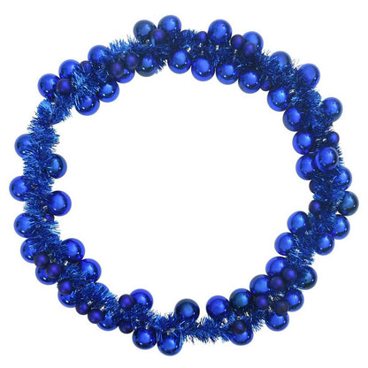 Ghirlanda di Palline di Natale Blu 186 cm Polistirolo | homemem39