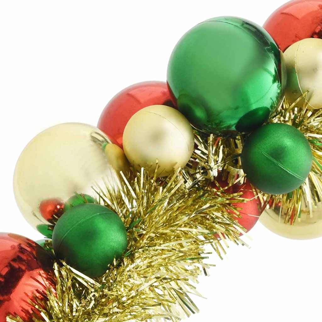 Ghirlanda di Palline di Natale Multicolore 186 cm Polistirolo | homemem39