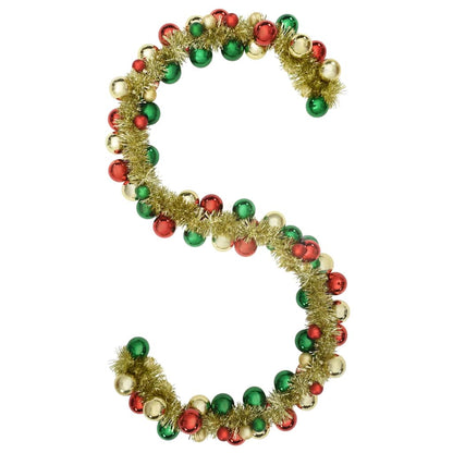Ghirlanda di Palline di Natale Multicolore 186 cm Polistirolo | homemem39