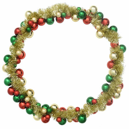 Ghirlanda di Palline di Natale Multicolore 186 cm Polistirolo | homemem39