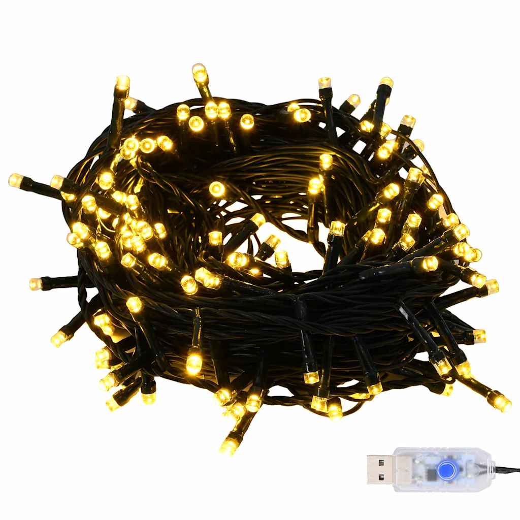 Set di Palle di Natale 120 pz 300 LED Bianco caldo Ø 6 cm | homemem39