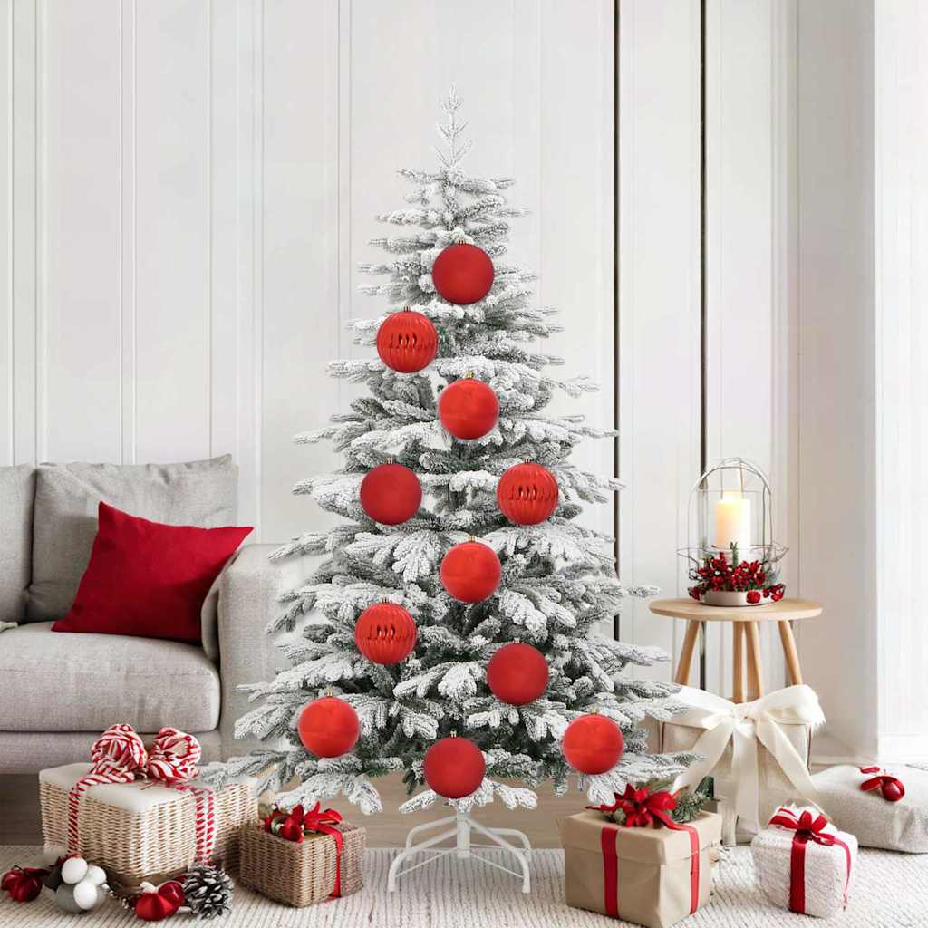 Set di palline di Natale XL 9 pz Rosso Plastica | homemem39