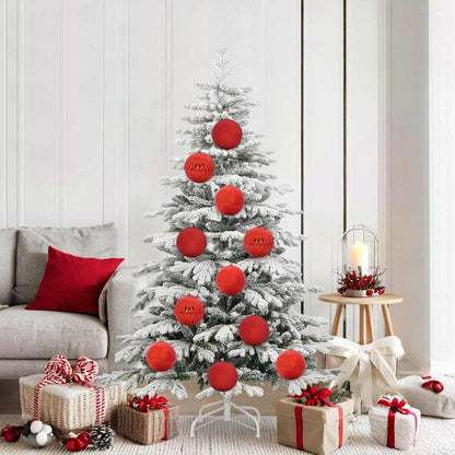 Set di palline di Natale XL 9 pz Rosso Plastica | homemem39