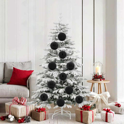 Set di Palline di Natale XL 9 pz Nero Plastica | homemem39