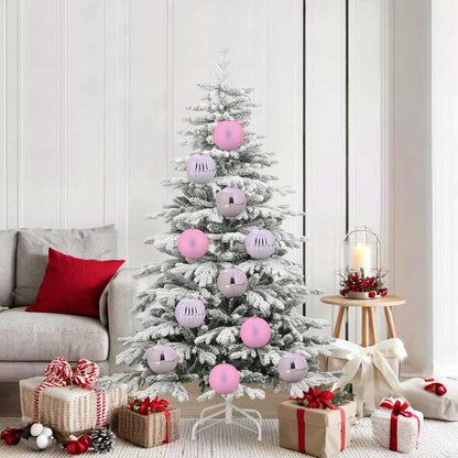 Set di palline di Natale XL 9 pz Rosa Plastica | homemem39