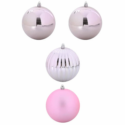 Set di palline di Natale XXL 4 pz Rosa Plastica | homemem39