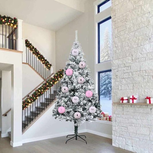 Set di palline di Natale XXL 3 pcs Rosa Plastica