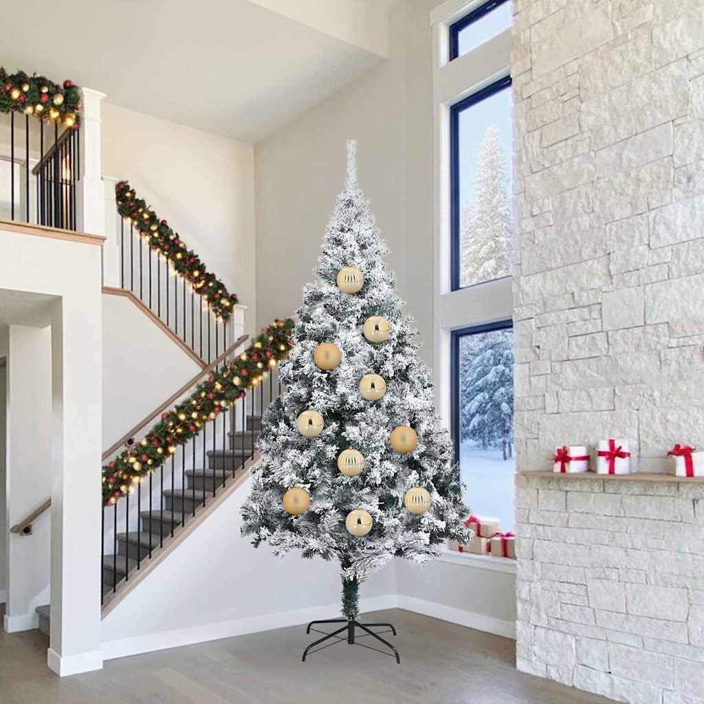 Set di palline di Natale XXL 4 pz Oro Plastica | homemem39