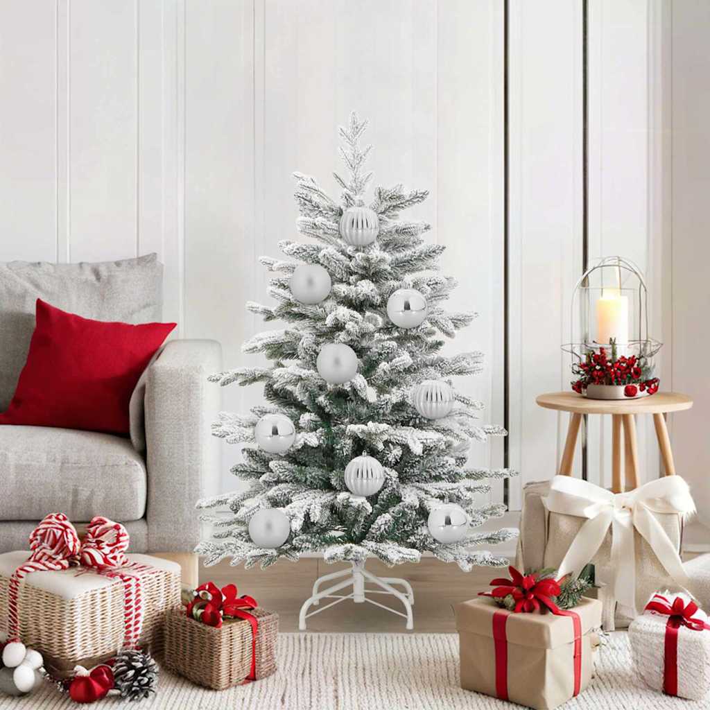Set di palline di Natale XL 15 pz Argento Plastica | homemem39