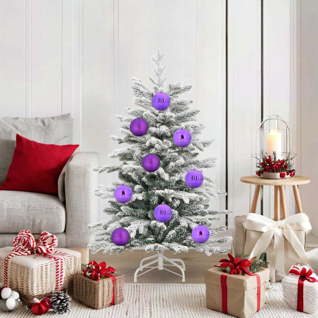 Set di palline di Natale XL 15 pz Lillà Plastica | homemem39