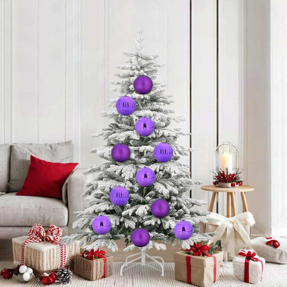 Set di palline di Natale XL 9 pz Lillà Plastica | homemem39