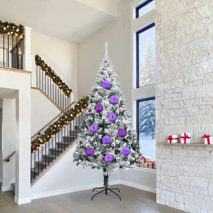 Set di palline di Natale XXL 4 pcs Lillà Plastica