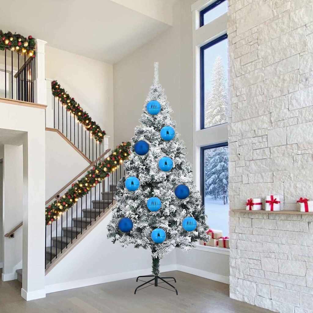 Set di Palline di Natale XXL 3 pz Blu Plastica | homemem39
