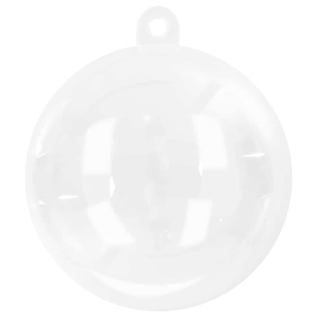 Set di Palle di Natale 25 pcs Trasparente Ø 8 cm | homemem39