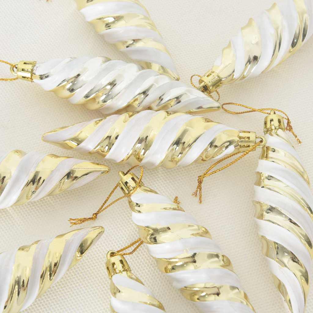 Palla a spirale di Natale 40 pcs Oro Plastica | homemem39