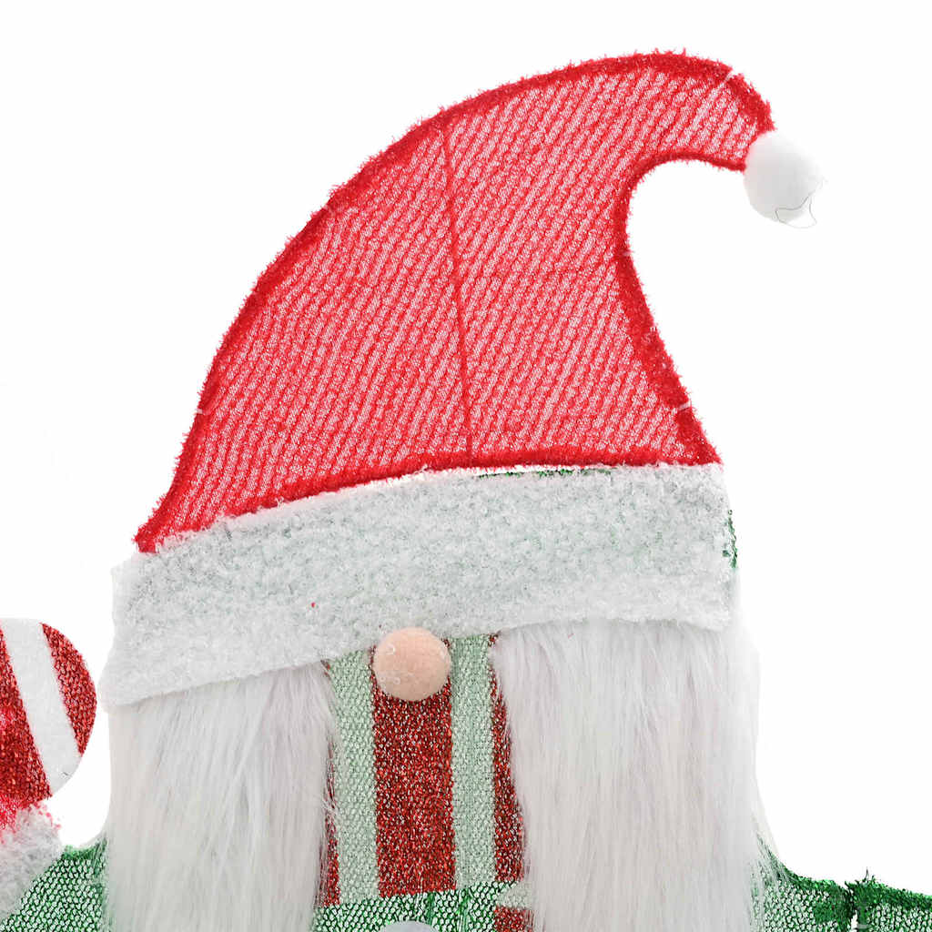 Gnomone Illuminato Bianco caldo 71 x 64 cm Tessuto di Lamè | homemem39