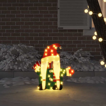 Gnomone Illuminato Bianco caldo 71 x 64 cm Tessuto di Lamè | homemem39