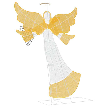 Angolo Illuminato Bianco caldo 116 x 29 x 158.5 cm Poliestere | homemem39