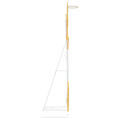 Angolo Illuminato Bianco caldo 116 x 29 x 158.5 cm Poliestere | homemem39